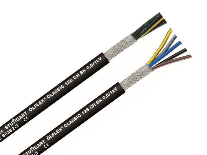 Кабель ÖLFLEX CLASSIC 128 CH BK 0,6/1 kV 5G4 1123583 - Зображення 3