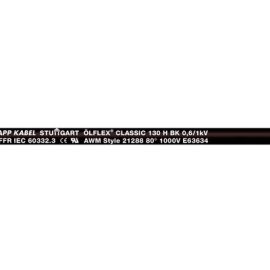 Кабель ÖLFLEX CLASSIC 130 H BK 0,6/1 kB 7G1.5 1123422