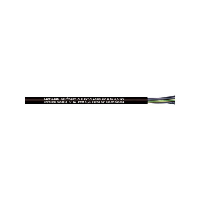 Кабель ÖLFLEX CLASSIC 130 H BK 0,6/1 kB 18G2.5 1123432 - Зображення 4