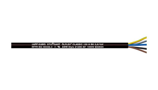 Кабель ÖLFLEX CLASSIC 130 H BK 0,6/1 kB 18G2.5 1123432