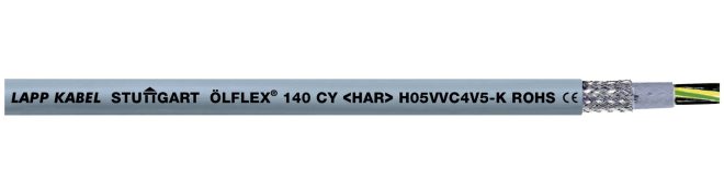 Кабель OLFLEX 140 CY H05VVC4V5-K 4G0.5 0035701