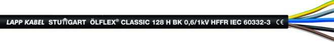 Кабель ÖLFLEX CLASSIC 128 H BK 0,6/1 kV 12G1 1123525 - Зображення 2