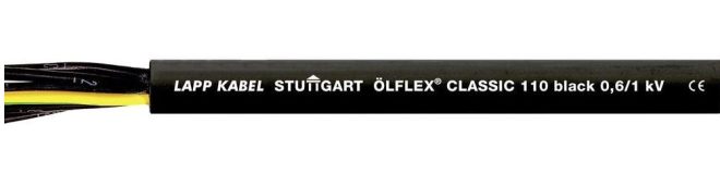 Кабель OLFLEX CLASSIC 110 BK  0.6/1kV 2x0.75 1120232